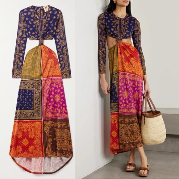 FARM Rio Multicolor Maxi Dress - Picture 2 of 13